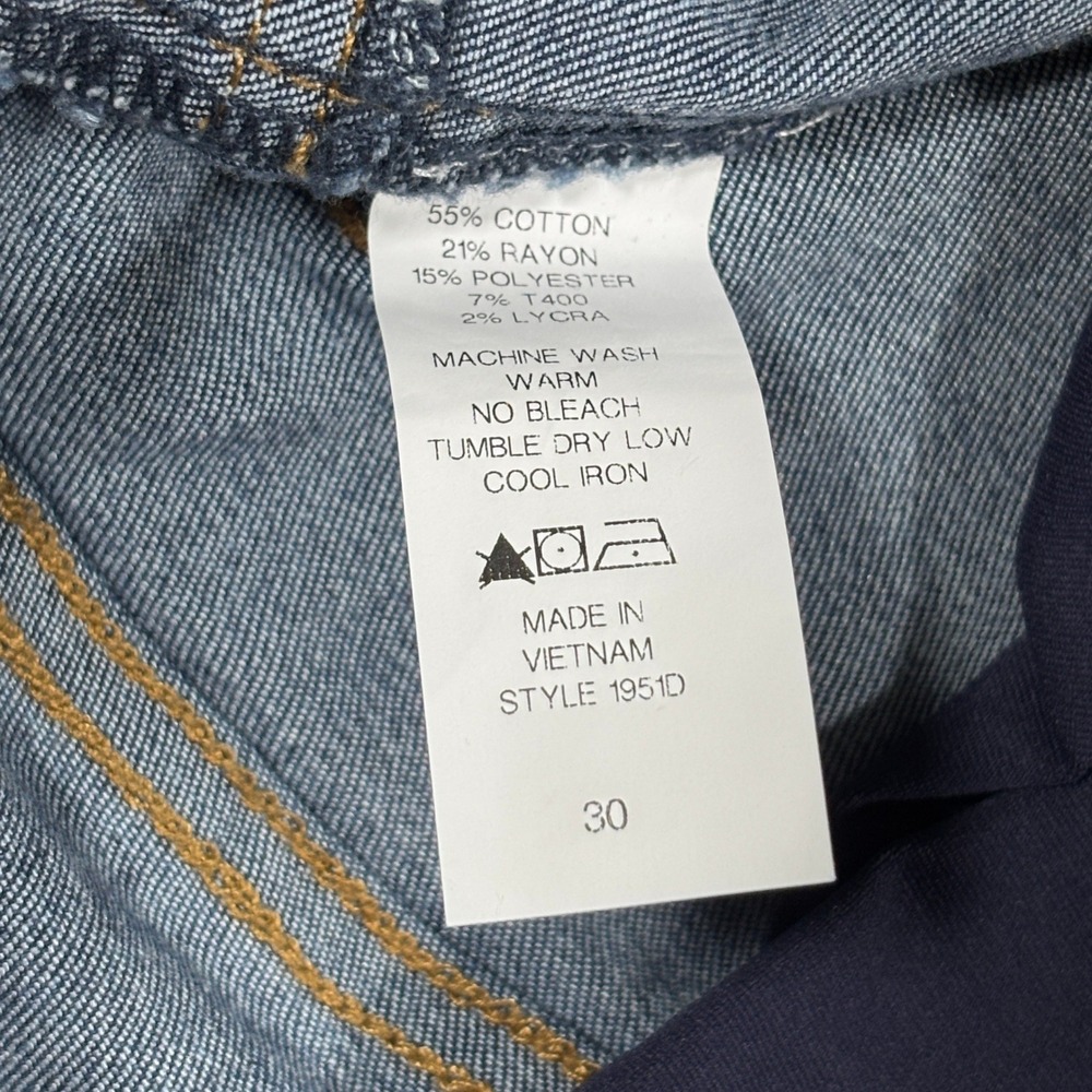 PinkBlush Maternity Skinny Jeans Women 30 Blue Dark Wash Full Belly Band 1951D - Picture 9 of 10